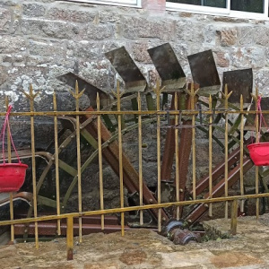 la roue du moulin
